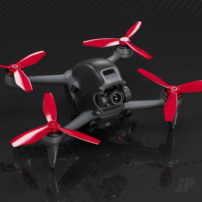 Master Airscrew LUDICROUS 3-Blade Props Set - Red - DJI FPV RC Drone