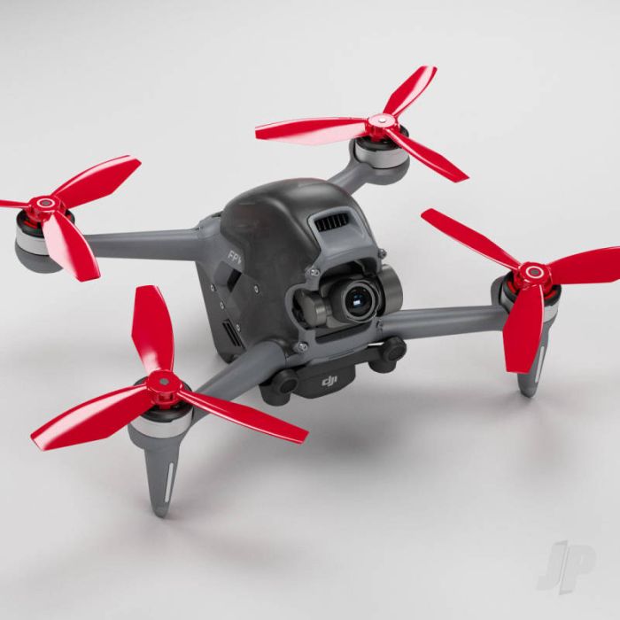 Master Airscrew LUDICROUS 3-Blade Props Set - Red - DJI FPV RC Drone