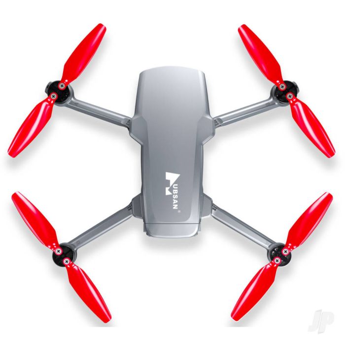 Master Airscrew Hubsan Zino Mini STEALTH Prop Set x4 Red