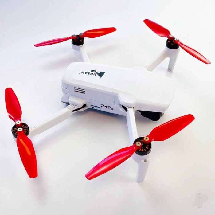 Master Airscrew Hubsan Zino Mini STEALTH Prop Set x4 Red