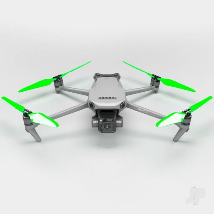 Master Airscrew 9.4x5.3 STEALTH Prop Set x4 Green - DJI Mavic 3 RC Drone