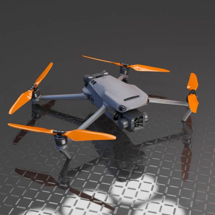 Master Airscrew 9.4x5.3 STEALTH Prop Set x4 Orange - DJI Mavic 3 RC Drone