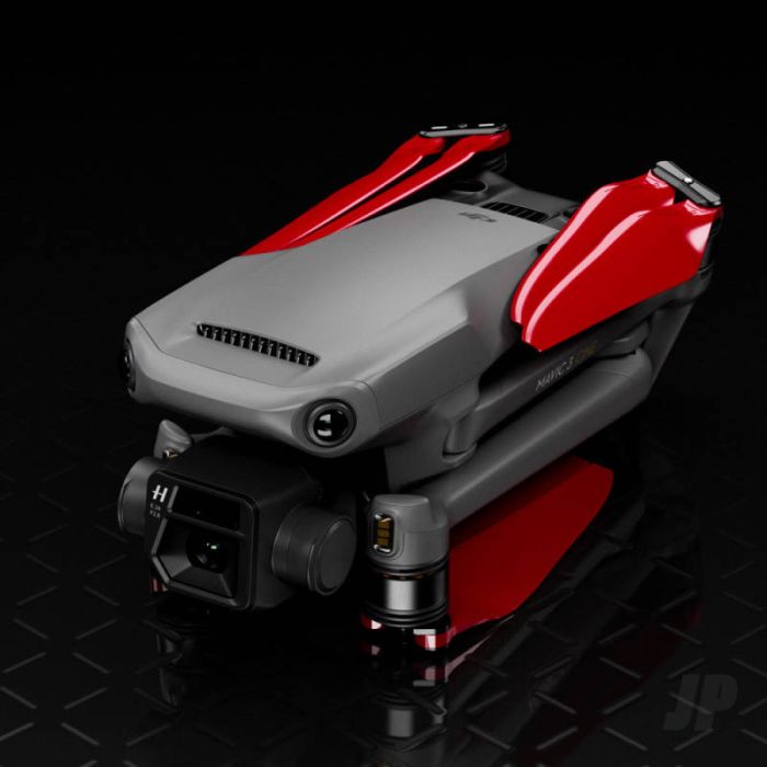 Master Airscrew 9.4x5.3 STEALTH Prop Set x4 Red - DJI Mavic 3 RC Drone