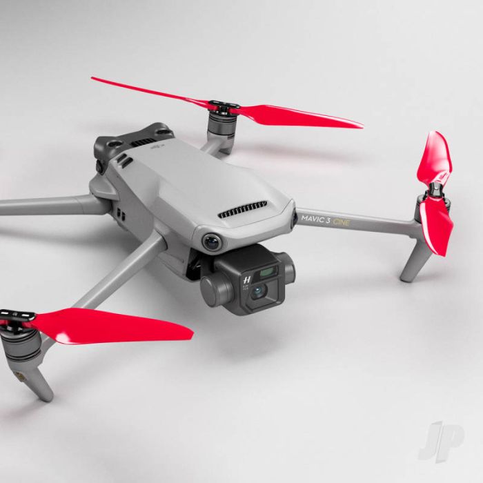 Master Airscrew 9.4x5.3 STEALTH Prop Set x4 Red - DJI Mavic 3 RC Drone