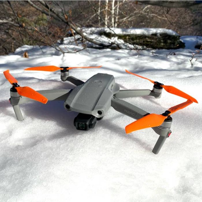 Master Airscrew 7.4x3.9 STEALTH Prop Set x4 Orange - DJI Mavic Air 2 RC Drone