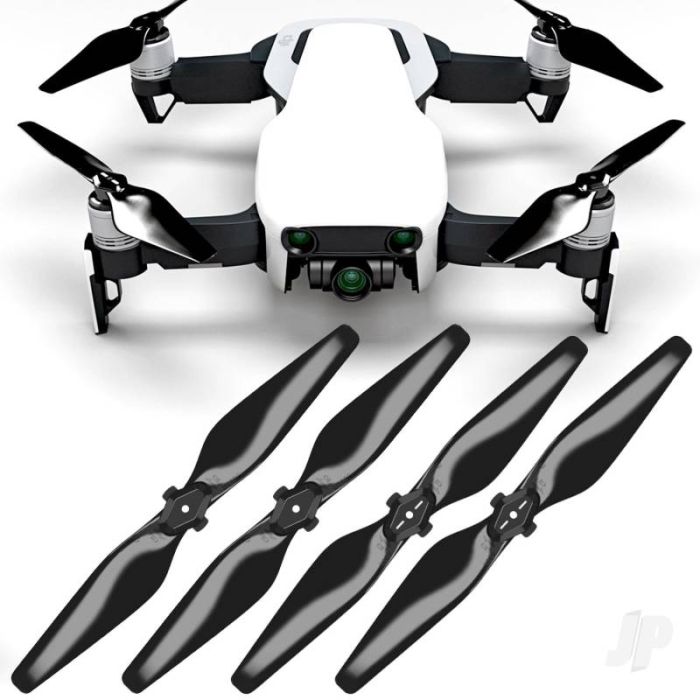 Master Airscrew STEALTH Propeller Props Set Black - DJI Mavic Air Drone