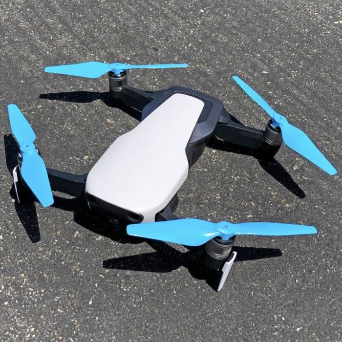Master Airscrew STEALTH Propeller Props Set Blue - DJI Mavic Air Drone