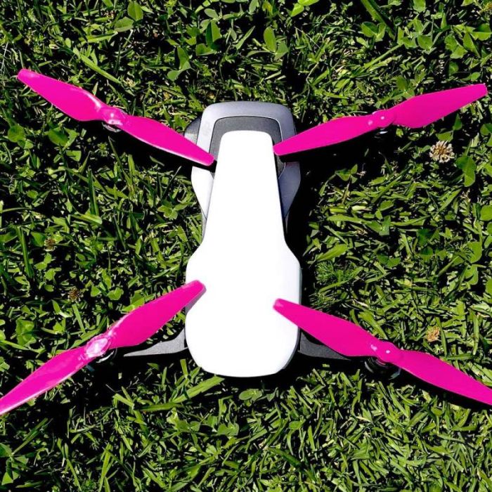 Master Airscrew STEALTH Propeller Props Set Magenta - DJI Mavic Air Drone