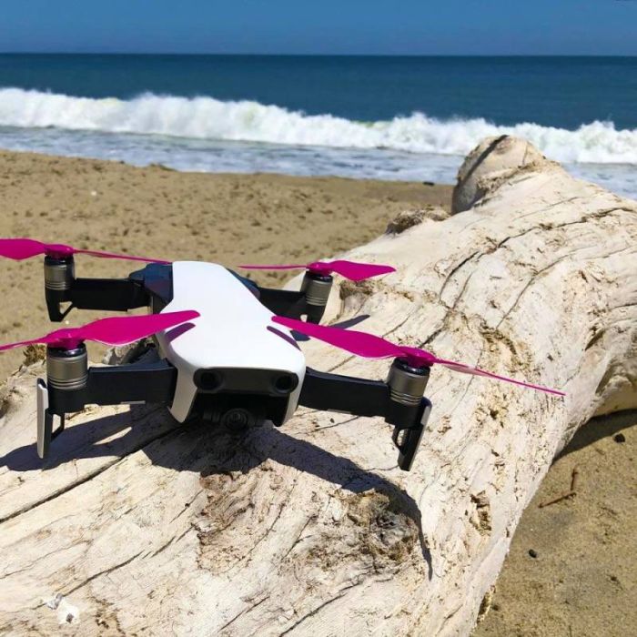 Master Airscrew STEALTH Propeller Props Set Magenta - DJI Mavic Air Drone