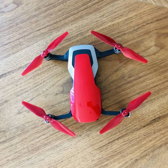 Master Airscrew STEALTH Propeller Props Set Red - DJI Mavic Air Drone