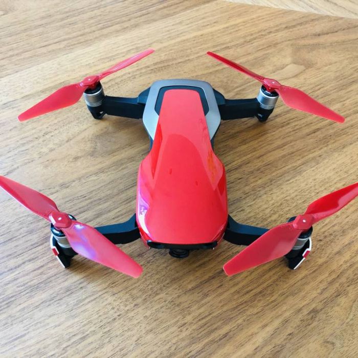 Master Airscrew STEALTH Propeller Props Set Red - DJI Mavic Air Drone