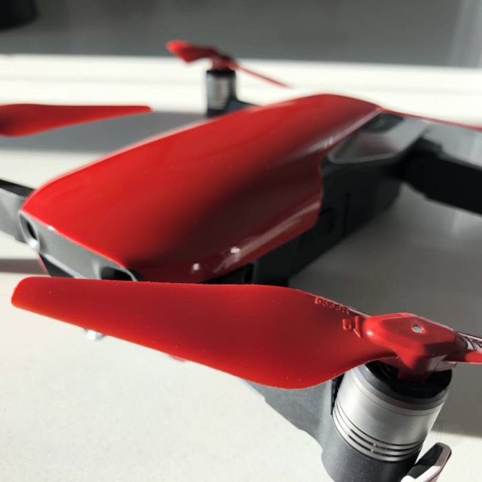 Master Airscrew STEALTH Propeller Props Set Red - DJI Mavic Air Drone