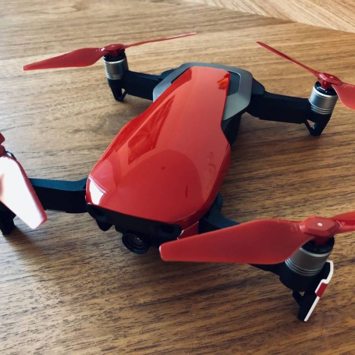 Master Airscrew STEALTH Propeller Props Set Red - DJI Mavic Air Drone