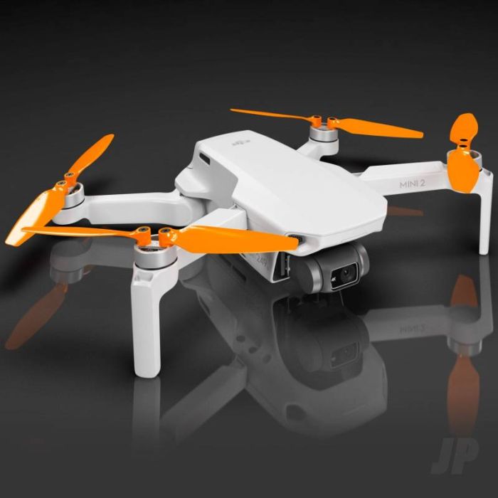 Master Airscrew STEALTH Prop Set x4 Orange - DJI Mini 2 / SE RC Drone