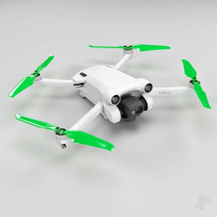 Master Airscrew DJI Mini 3 Pro/4 Pro STEALTH Upgrade Propellers - x4 Green