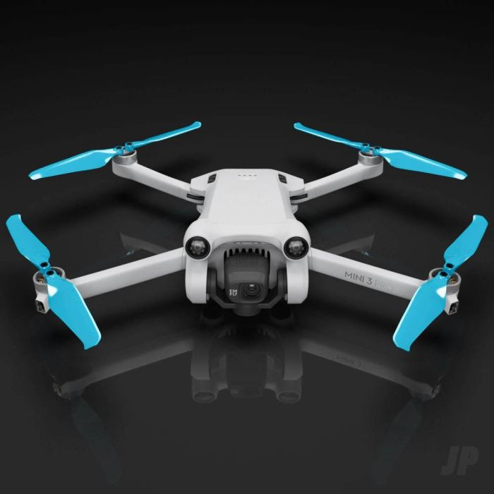 Master Airscrew DJI Mini 3 Pro/4 Pro STEALTH Upgrade Propellers - x4 Blue