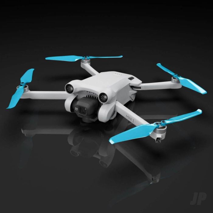 Master Airscrew DJI Mini 3 Pro/4 Pro STEALTH Upgrade Propellers - x4 Blue
