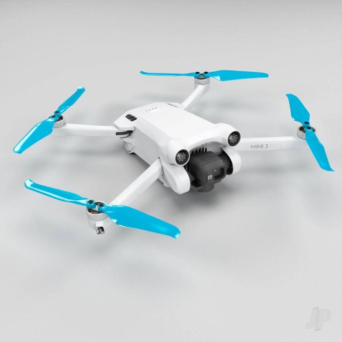 Master Airscrew DJI Mini 3 Pro/4 Pro STEALTH Upgrade Propellers - x4 Blue