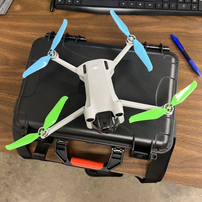 Master Airscrew DJI Mini 3 Pro/4 Pro STEALTH Upgrade Propellers - x4 Blue