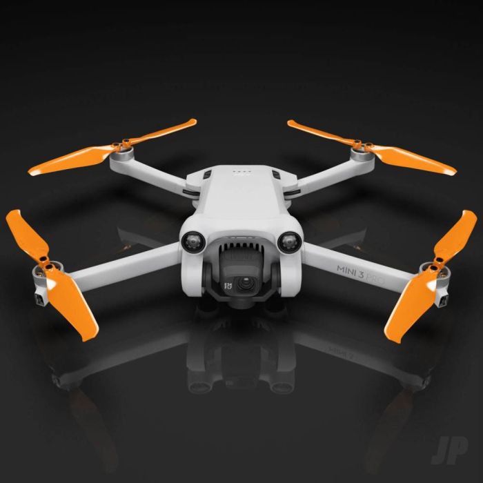 Master Airscrew DJI Mini 3 Pro/4 Pro STEALTH Upgrade Propellers - x4 Orange
