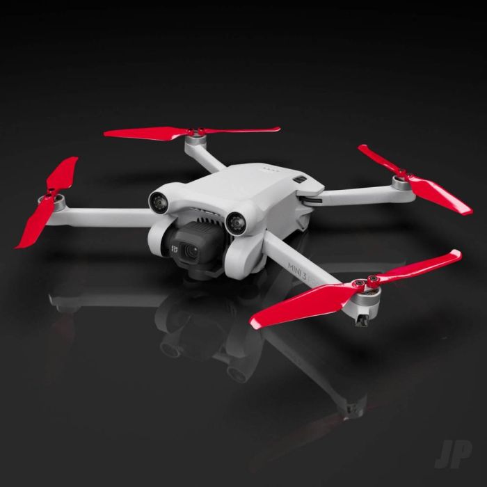 Master Airscrew DJI Mini 3 Pro/4 Pro STEALTH Upgrade Propellers - x4 Red
