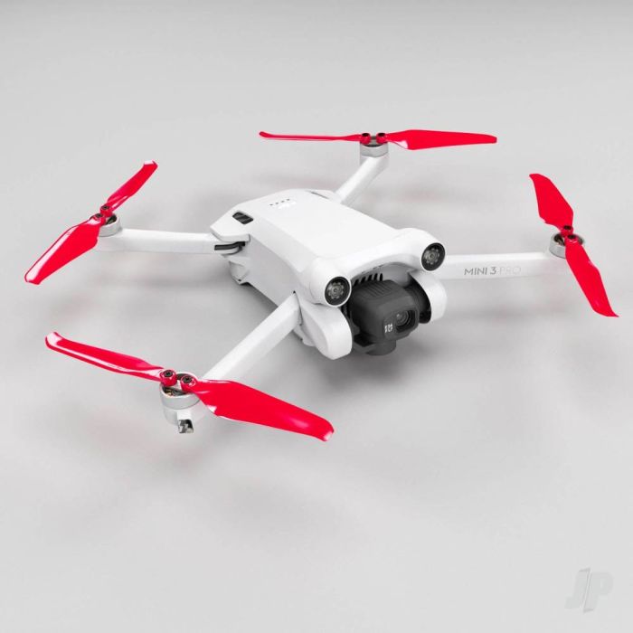 Master Airscrew DJI Mini 3 Pro/4 Pro STEALTH Upgrade Propellers - x4 Red
