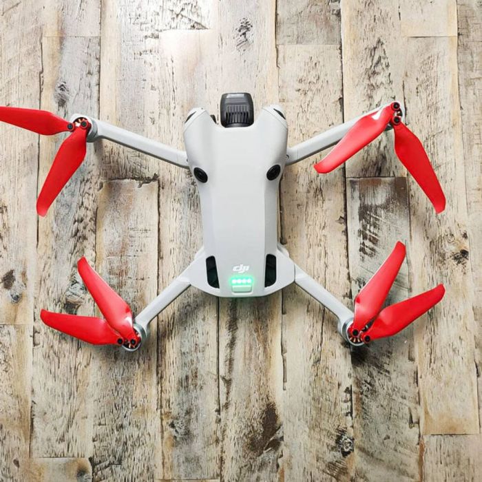 Master Airscrew DJI Mini 3 Pro/4 Pro STEALTH Upgrade Propellers - x4 Red