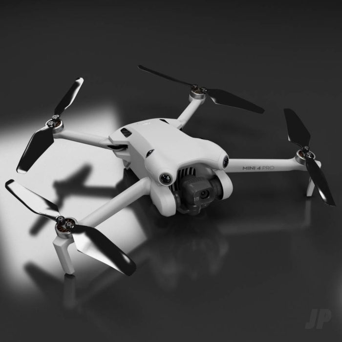 Master Airscrew DJI Mini 4 / 3 Pro SUPER STEALTH Upgrade Propellers - x4 Black