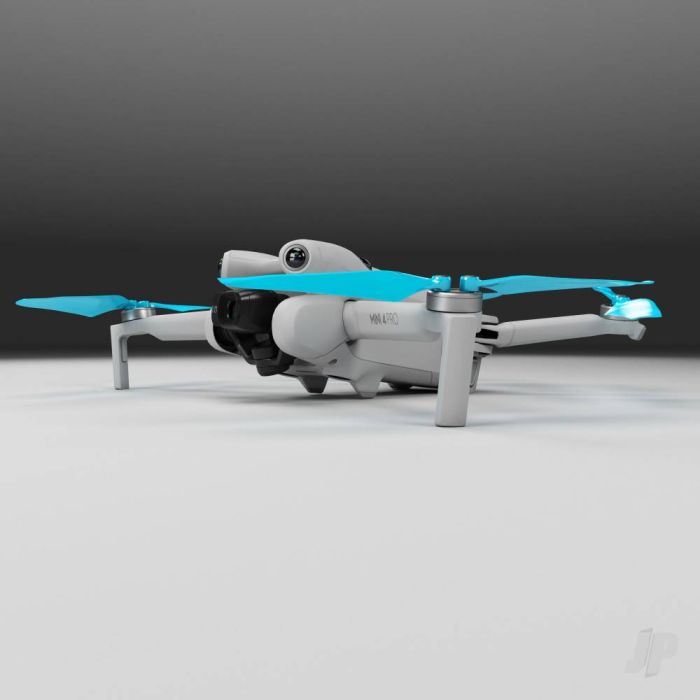 Master Airscrew DJI Mini 4 / 3 Pro SUPER STEALTH Upgrade Propellers - x4 Blue