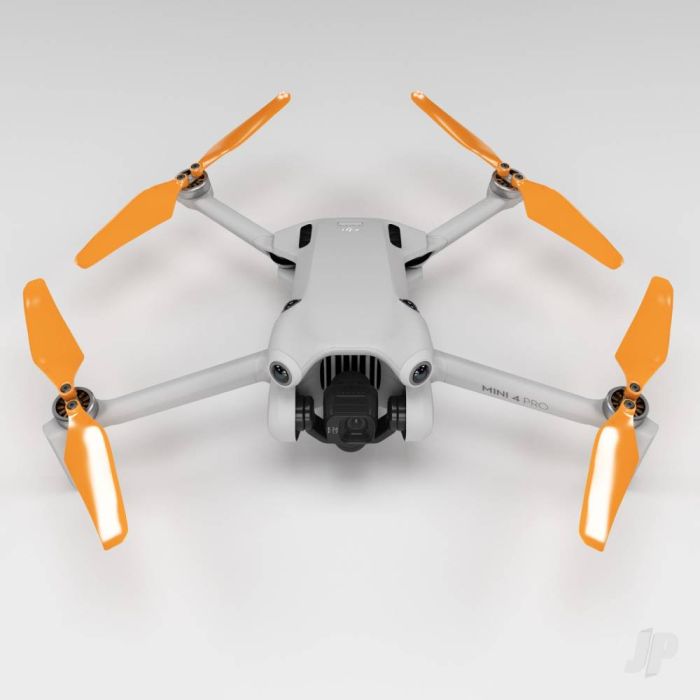 Master Airscrew DJI Mini 4 / 3 Pro SUPER STEALTH Upgrade Propellers - x4 Orange