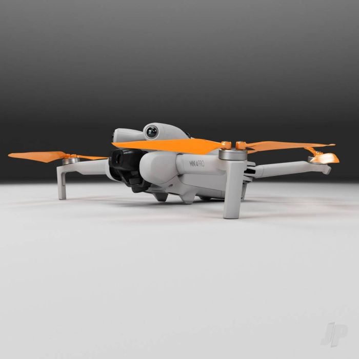 Master Airscrew DJI Mini 4 / 3 Pro SUPER STEALTH Upgrade Propellers - x4 Orange