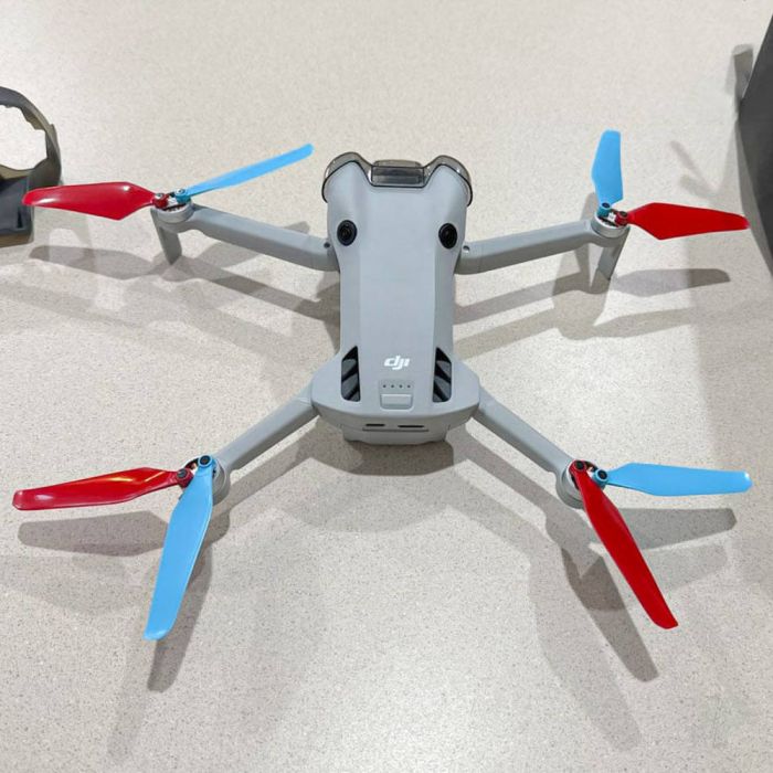 Master Airscrew DJI Mini 4 / 3 Pro SUPER STEALTH Upgrade Propellers - x4 Red