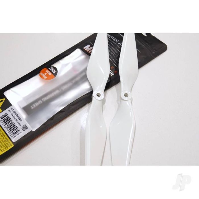 Master Airscrew 13x4.5 MR Propeller Set x2 White 