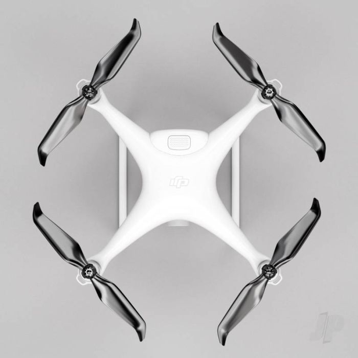 Master Airscrew 9.5x5.7 STEALTH Prop Set x4 White - DJI Phantom 4 RC Drone
