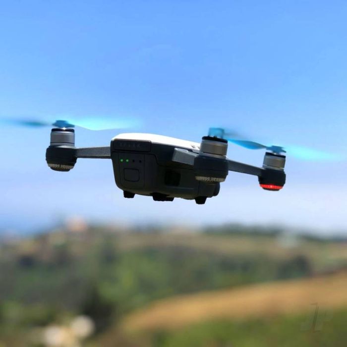 Master Airscrew STEALTH Propeller Props Set Blue - DJI Spark Drone