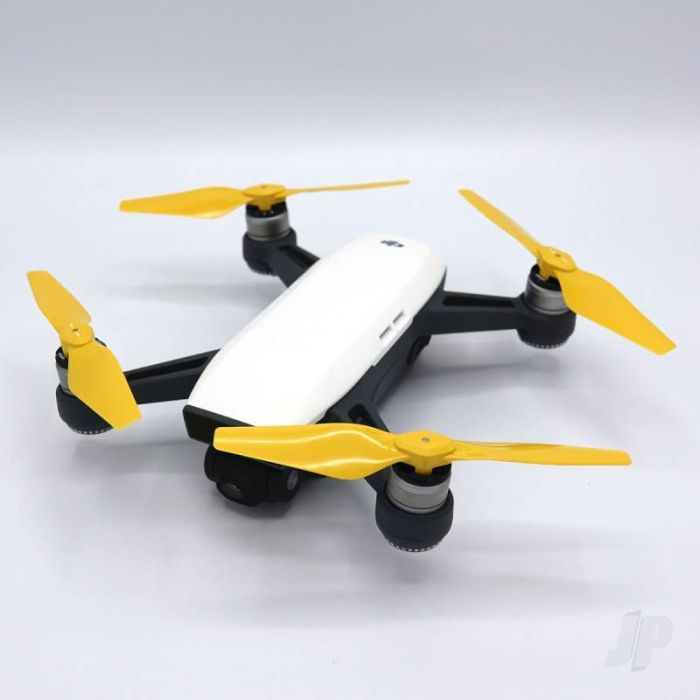Master Airscrew STEALTH Propeller Props Set Yellow - DJI Spark Drone