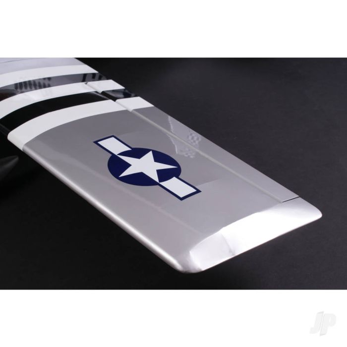 Max-Thrust Ruckus Balsa ARTF RC Plane (54in) – P-51