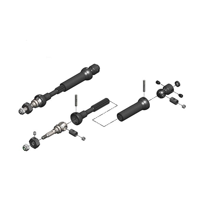 MIP X-Duty, Cvd Drive Kit, Fr Ont, 87mm To 112mm W/ 10mm X 5