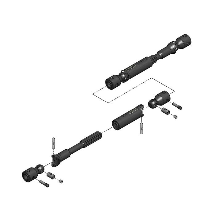 MIP Hd Driveline Traxxas Trx-4 Bronco #18250