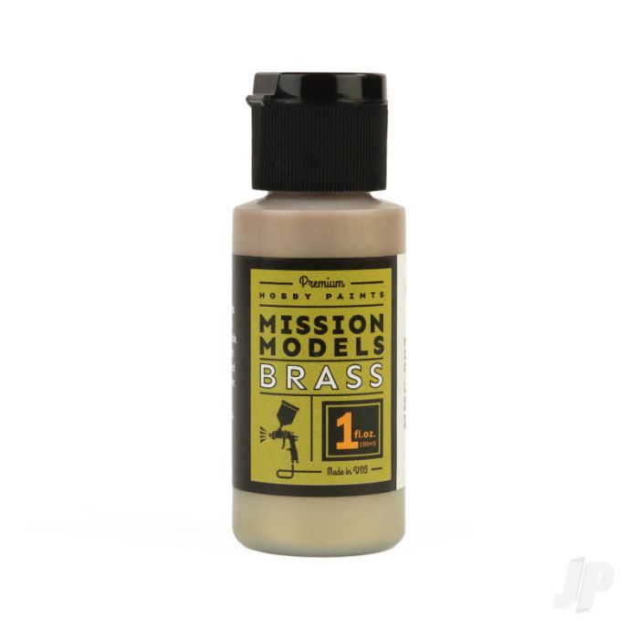 Mission Models Brass (1oz) Acrylic Airbrush Paint