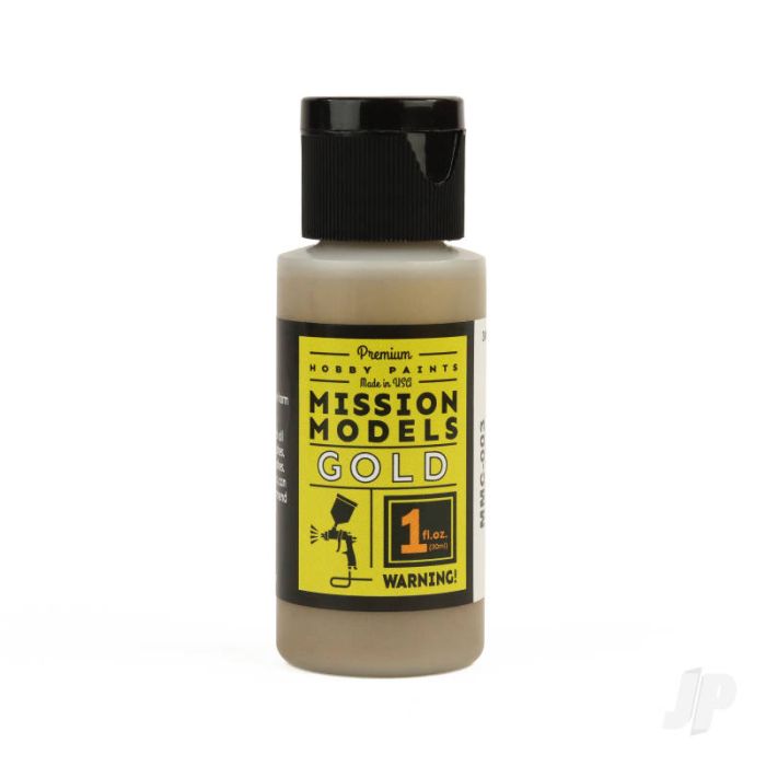 Mission Models Gold (1oz) Acrylic Airbrush Paint