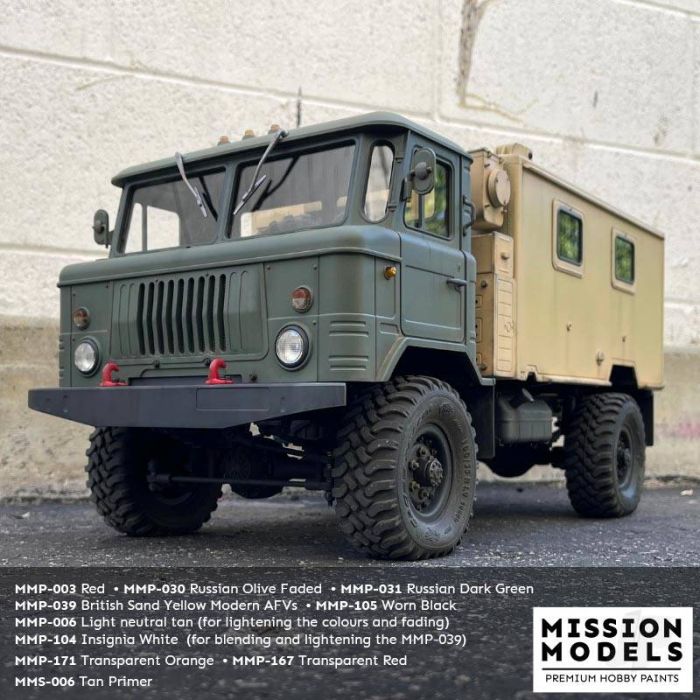 Mission Models Russian Dark Olive Faded 1 FS 34096 (1oz) Acrylic Airbrush Paint