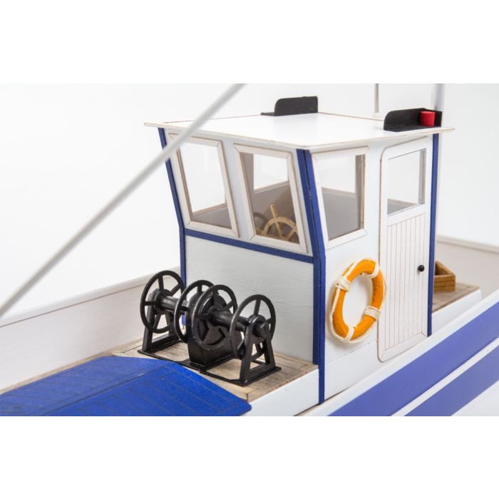 Mowe 2 North Sea Fishing Boat Cutter - 1:25 Scale Aero-Naut Wooden Kit 