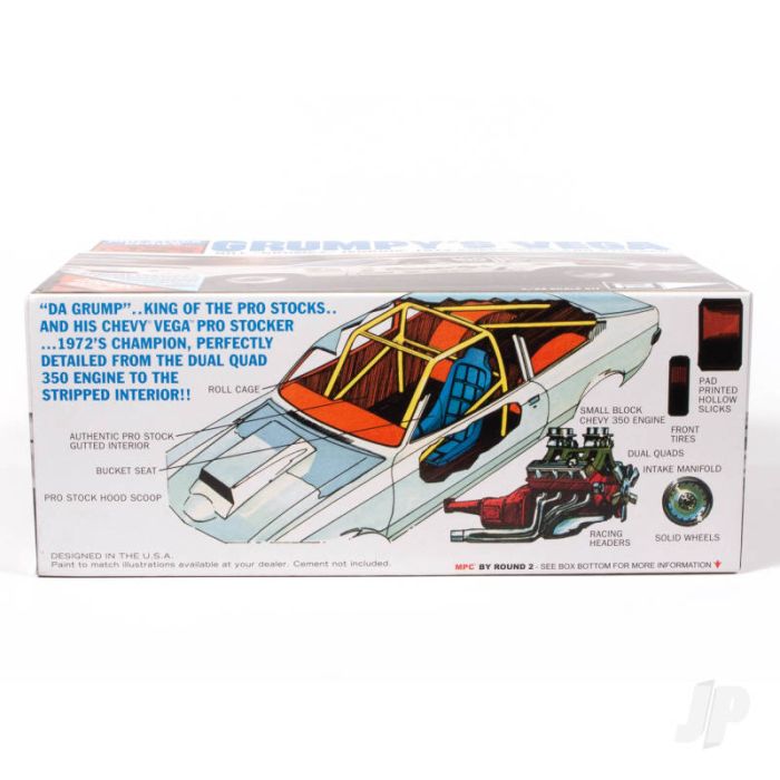 MPC 1972 Chevy Vega Pro Stock / Bill "Grumpy" Jenkins Plastic Kit