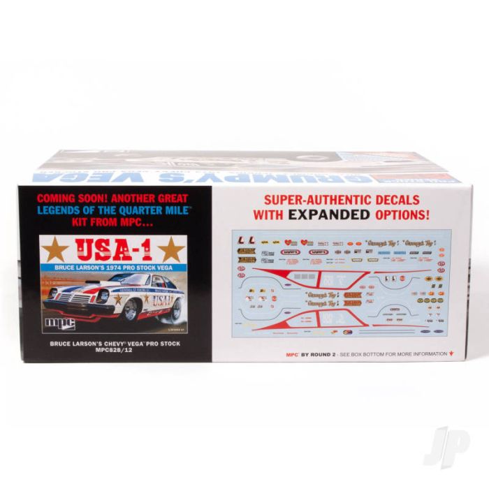 MPC 1972 Chevy Vega Pro Stock / Bill "Grumpy" Jenkins Plastic Kit