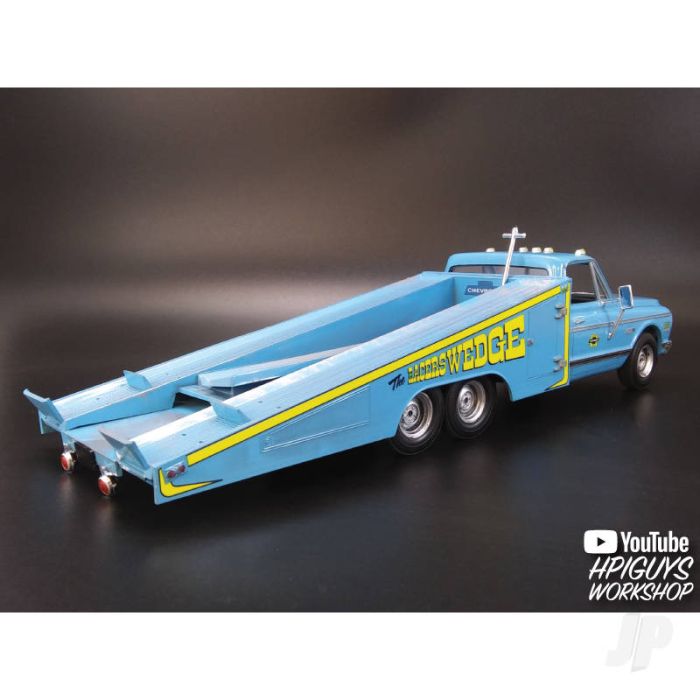 MPC 1972 Chevy C/K Racer's Wedge Chevrolet Pick Up Car Transporter Plastic Kit
