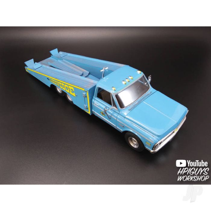 MPC 1972 Chevy C/K Racer's Wedge Chevrolet Pick Up Car Transporter Plastic Kit