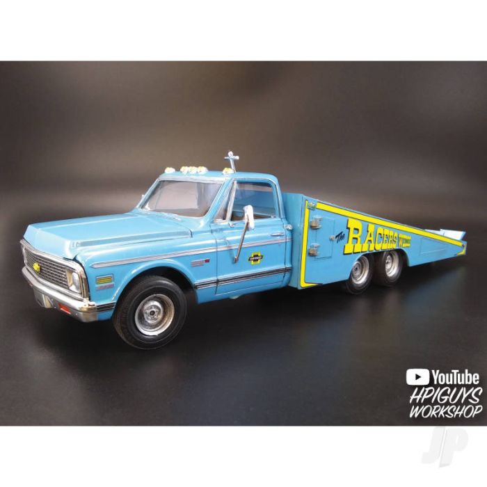 MPC 1972 Chevy C/K Racer's Wedge Chevrolet Pick Up Car Transporter Plastic Kit