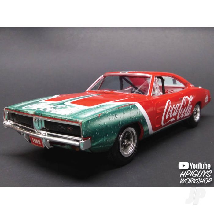 MPC 1969 Dodge Charger RT (Coca Cola) Snap (2T) Plastic Kit