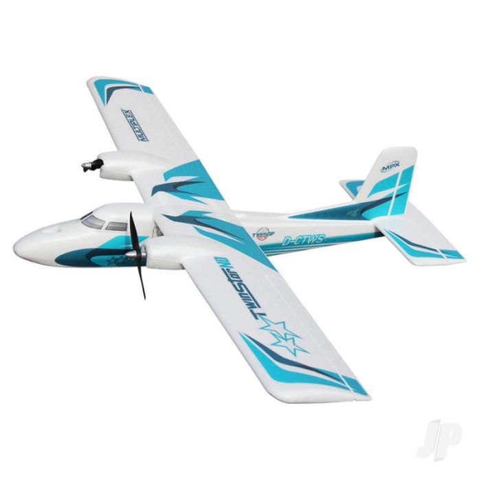 Multiplex TwinStar ND Brushless Kit Classic Twin RC Model Aircraft